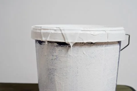Old paint can 写真素材