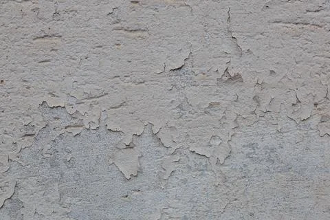Old paint on the concrete Foto stock