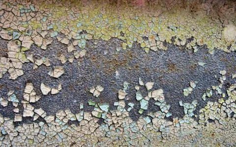 Old paint cracked Foto stock