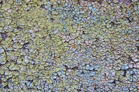 Old paint cracked Stock Photos