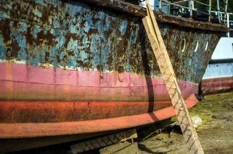 Old paint Stock Photos