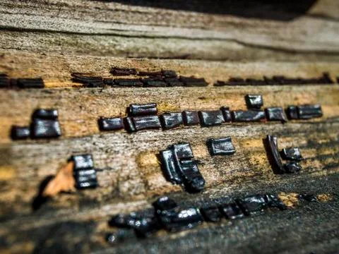 Old paint Stock Photos