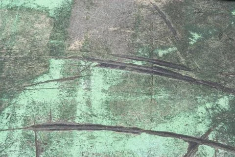 Old paint plaster wall texture background., Grudge concrete floor., gray text Stock Photos