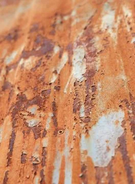 Old paint on rusty wall Stock Photos