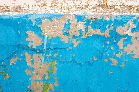 Old paint on the wall Stock Photos