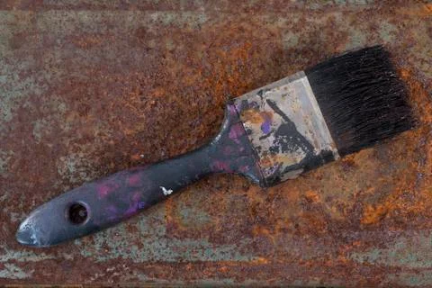Old Paintbrush Stock Photos
