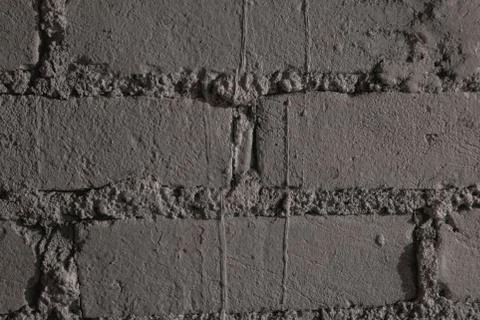 An old painted brick wall 写真素材