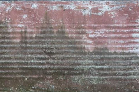 Old painted metallic texture. Black and red. Stock Photos