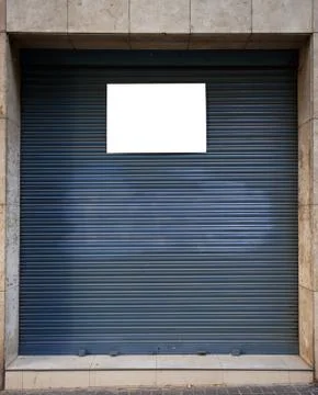 Old painted shutters Stock Photos