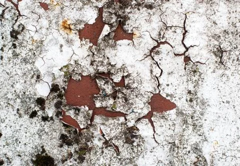 Old painted surface. Stock Photos