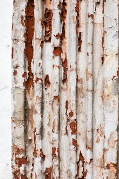 Old painted surface with rustic oil paints Stock Photos