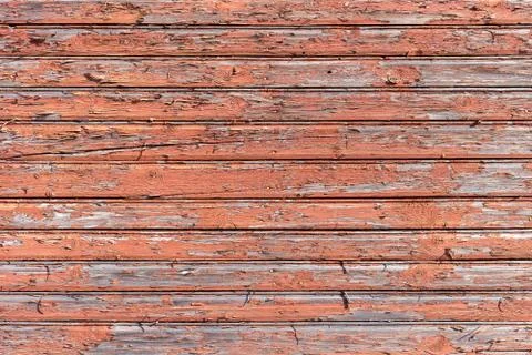 Old painted wood wall - texture or background Stock Photos