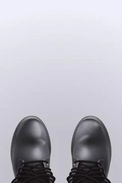 Old pair boots Stock Illustration