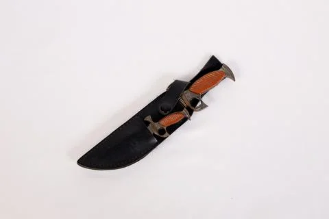 An old pair of knifes Stock Photos