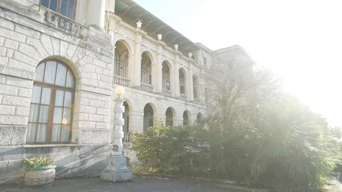 Old Palace in the summer Stock Footage 81568435