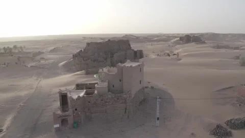 Old palaces in Timimoun Video stock 288802406