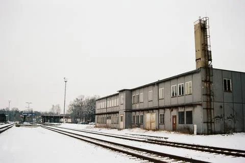 Old panel apartment building, Ceska Lipa (Czechia, former Czechoslovakia), .. Stock Photos