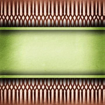 Old paper with celtic pattern Illustrazione stock