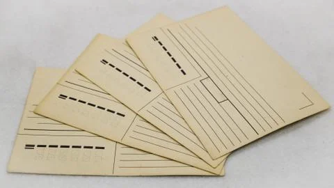 The old paper envelopes Stock Photos