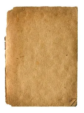 Old Paper isolated Stock Illustration