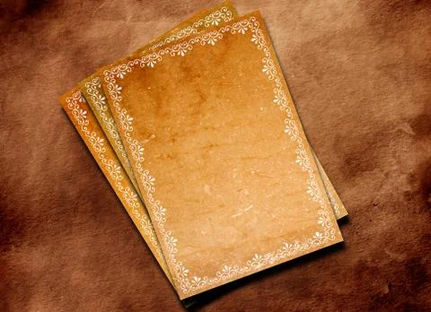 Old paper Stock Photos