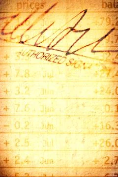 Old paper Foto stock