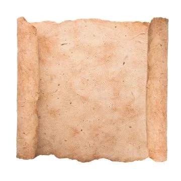 Old paper scroll . Stock Photos