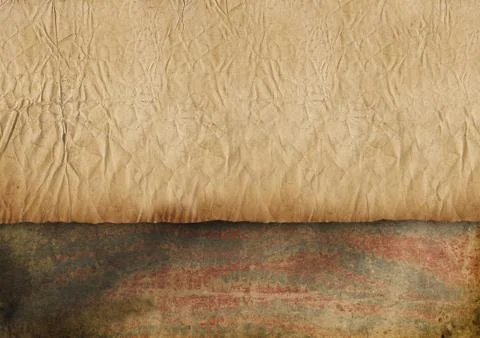 Old Paper Scroll Stock Photos