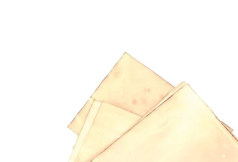 Old paper sheet on for background texture Foto stock
