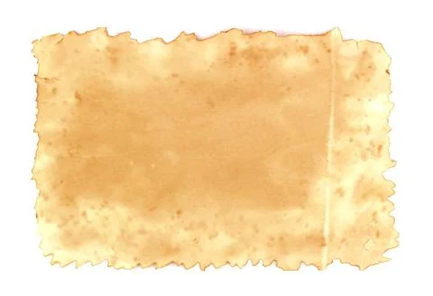 Old paper sheet on for background texture Stock Photos