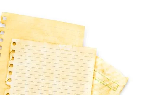 Old paper sheet Stock Photos