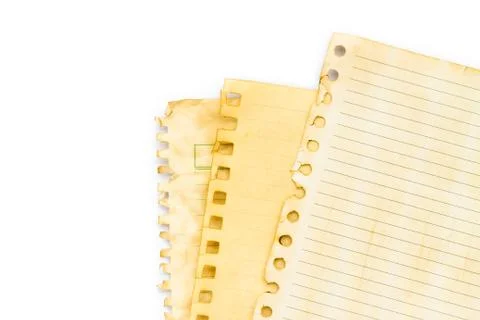 Old paper sheet Stock Photos