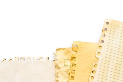Old paper sheet Stock Photos