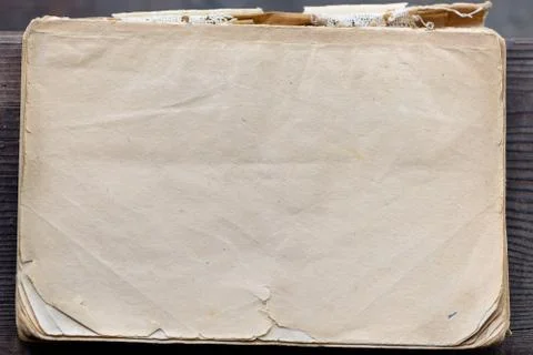 Old paper texture. Dirty and yellowed old paper texture for background Stock Photos