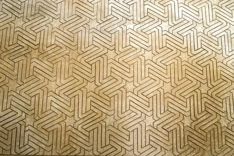 Old paper texture with geometric pattern. Abstract background and texture for de Stock Photos