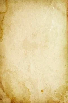 Old paper texture, grunge background, brown, spots, streaks, rough, vintage, Stock Illustration