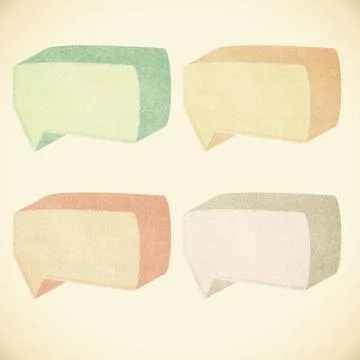 Old paper texture ,header tag recycled paper on vintage tone background Stock Illustration