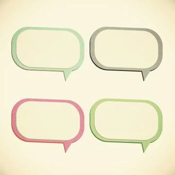 Old paper texture ,header tag recycled paper on vintage tone background Stock Illustration