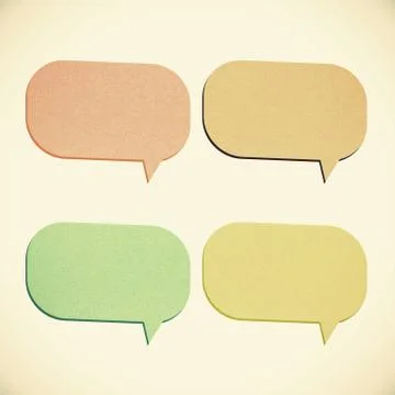 Old paper texture ,header tag recycled paper on vintage tone background Illustrazione stock