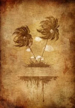 Old Paper Texture Stock Illustration