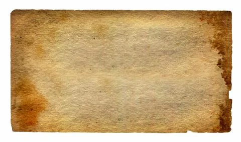 Old Paper Texture Isolated Stock Illustration
