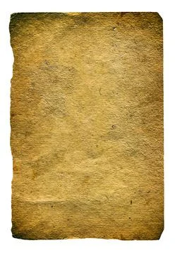 Old Paper Texture Isolated Stock Illustration