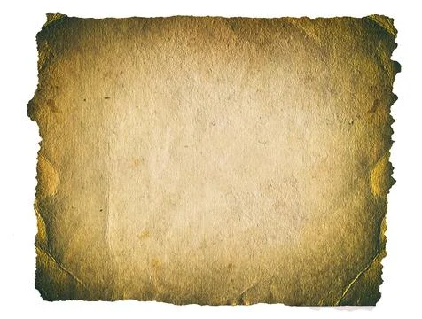 Old Paper Texture Isolated Stock Illustration