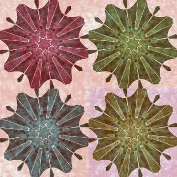 Old paper textures - perfect background with space Stock Illustration
