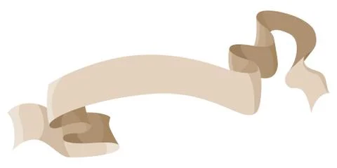 Old parchment banner Stock Illustration