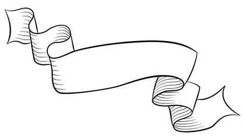 Old parchment banner Stock Illustration