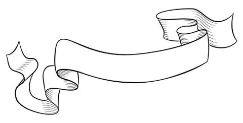 Old parchment banner Stock Illustration