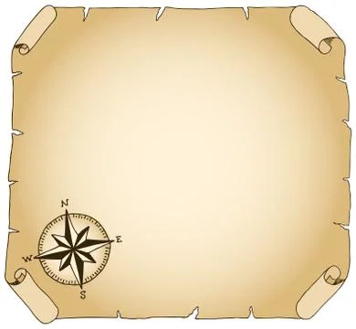 Old parchment Stock Illustration