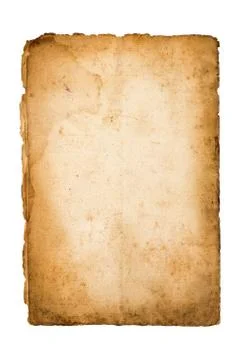 Old parchment Foto stock