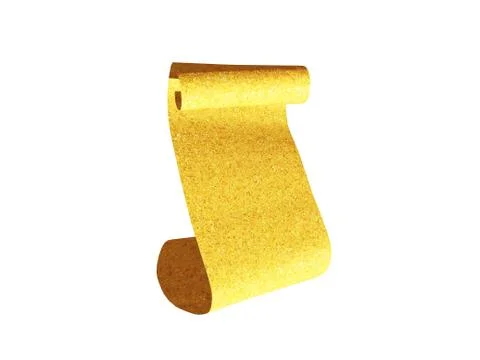 Old parchment as stationery Stock Illustration